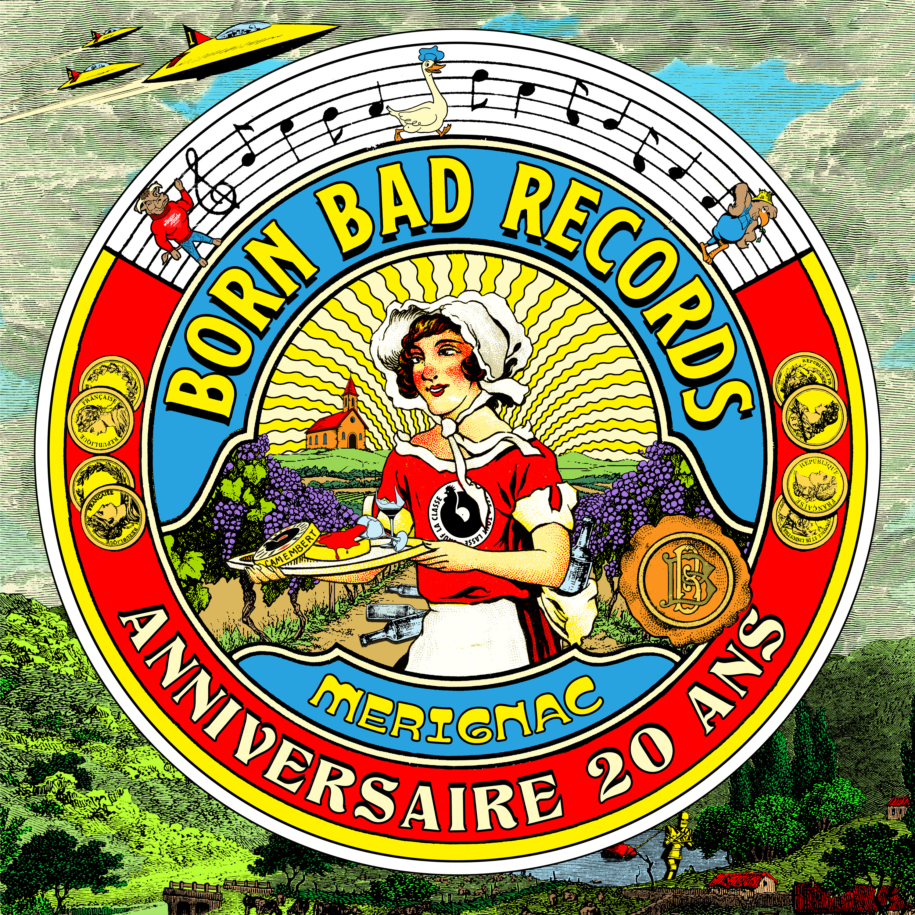 Born Bad Records - 20 Ans — Krakatoa